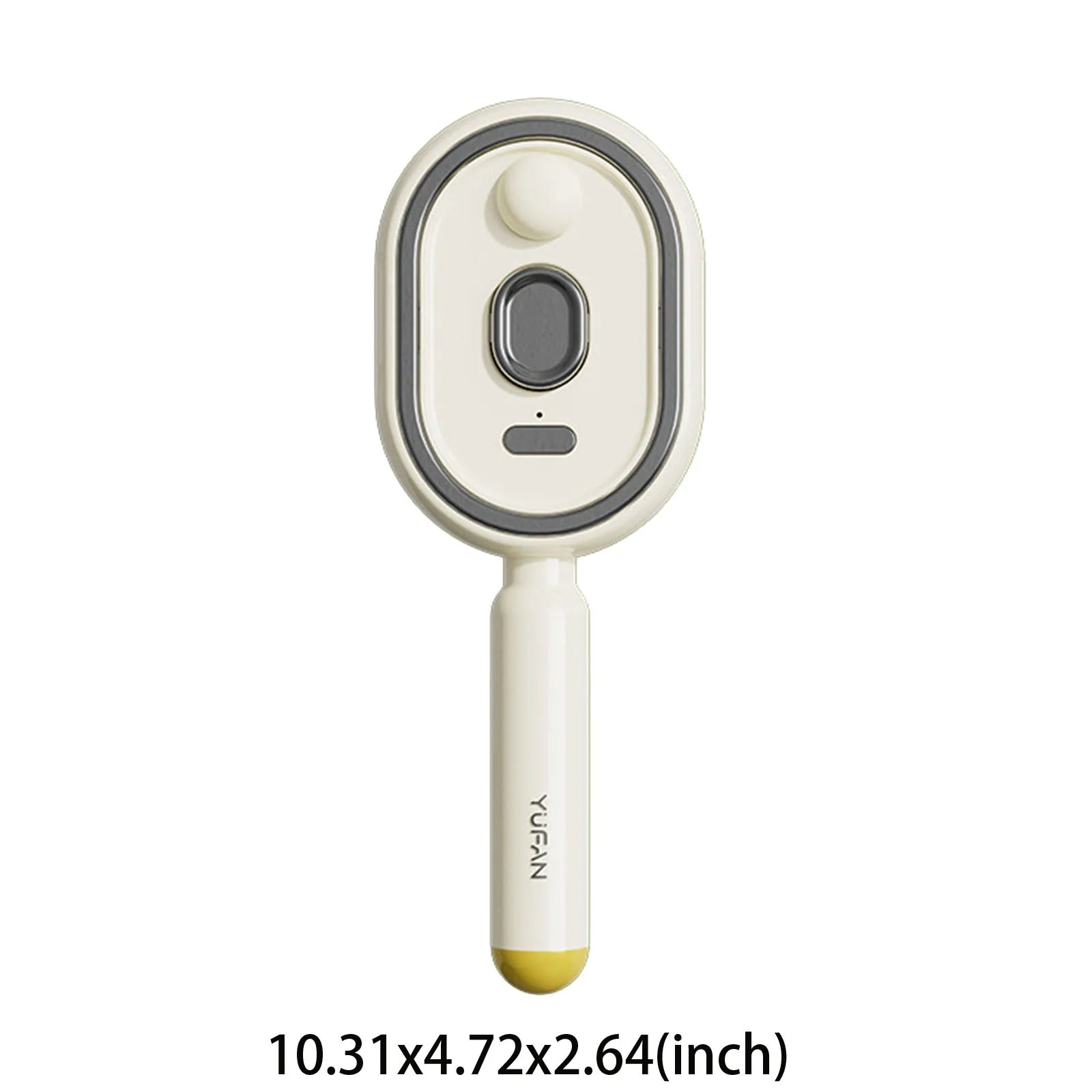 Wet Electrics Hairbrush with Water Spray Rechargeable Steams Hair Straightener USB-C Charging Anti-Static Red Light Hair Brush