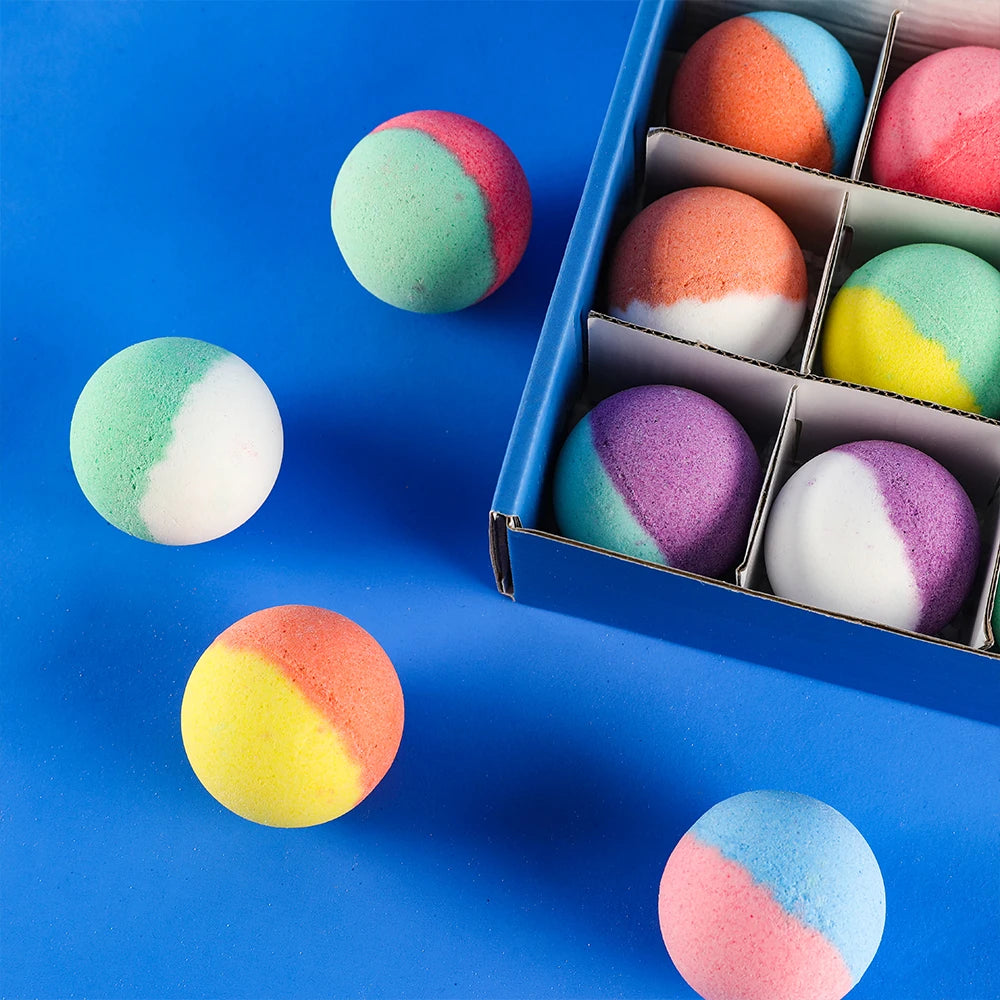 Bath Bombs for Kids with Surprise Inside, 15 Pack Kids Bath Bombs Gift Set, Natural Organic Kids Bubble Bath Fizzy with Bath Toy