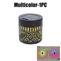 Outdoor Solar Wall Light with Mandala Sunflower Design Garden Courtyard Decoration Landscape Lighting for Patio Fence