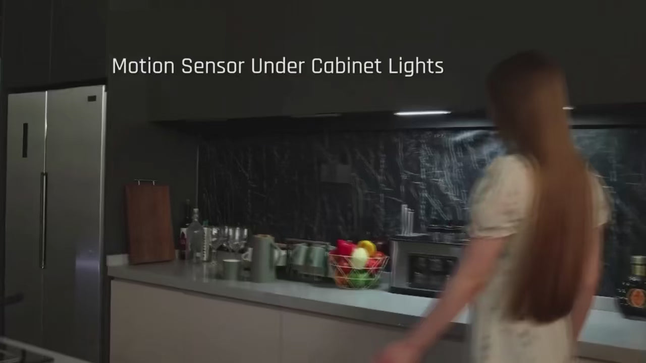 10-50cm Motion Sensor Light Night Wireless Lamp LED USB Battery Rechargeable Wall for Bedroom Kitchen Lighting Lights Room Decor